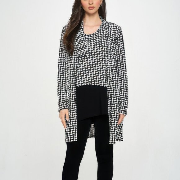 Houndstooth Print Jacket - Picture 3 of 6